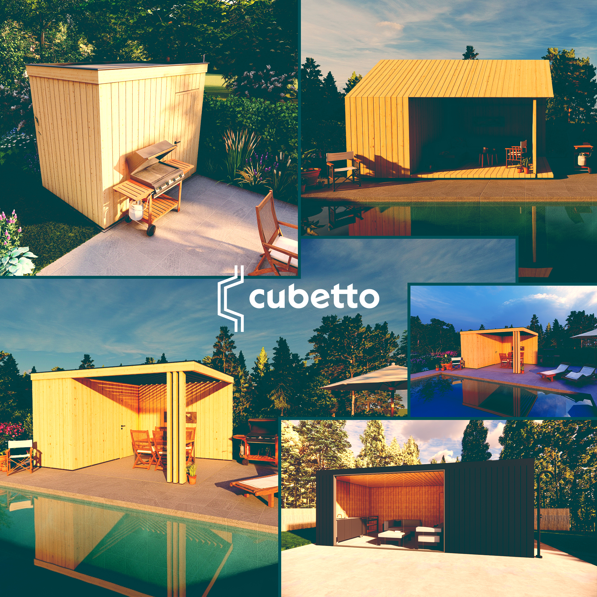 Cubetto Poolhouses